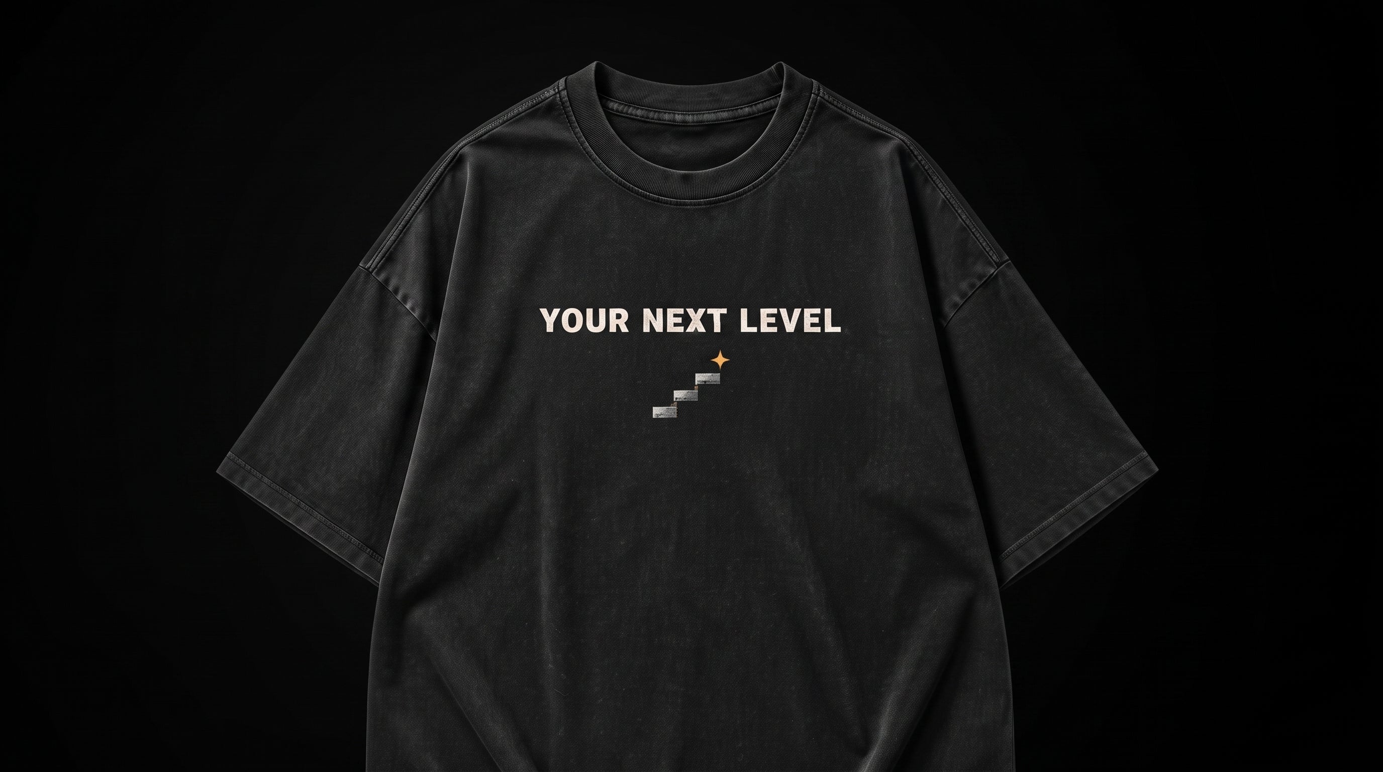 Your Next Level Needs New Habits t-shirt design front and back view