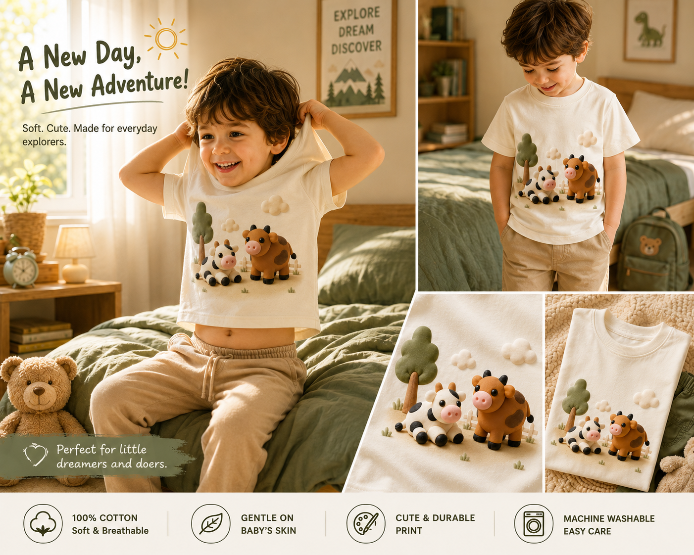 Kids Farm Adventure T-Shirt