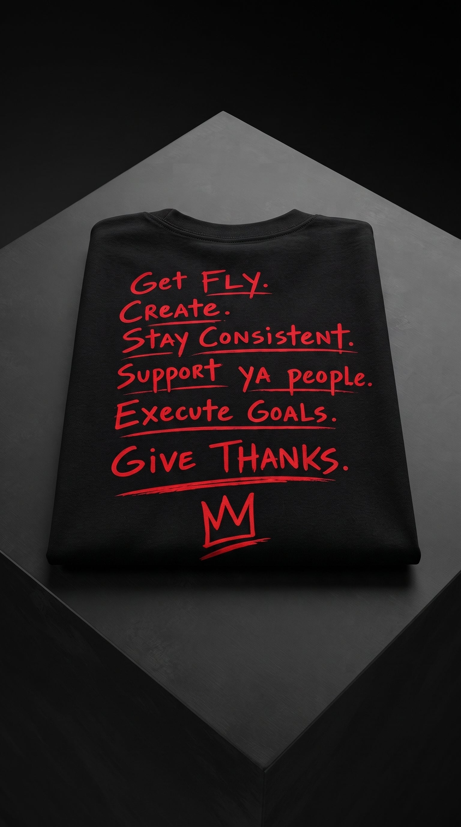 GET FLY. CREATE. STAY CONSISTENT.