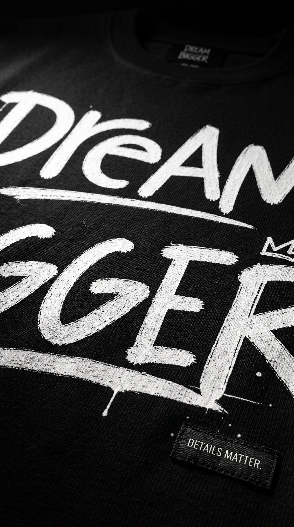 DREAM BIGGER — Premium T-Shirt Design