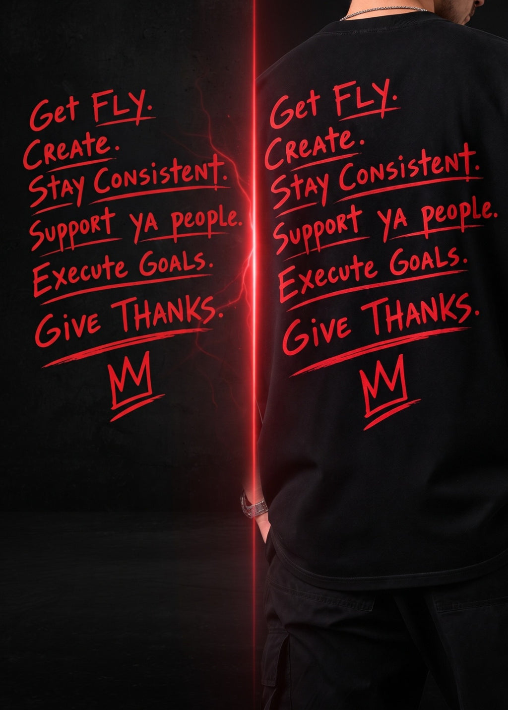 GET FLY. CREATE. STAY CONSISTENT.